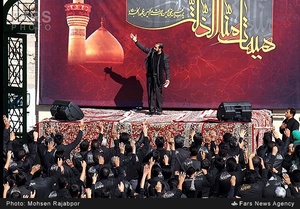 عزاداری اربعین حسینی در شهرستان انار کرمان
