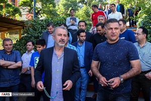 مراسم معارفه سرمربی جدید تیم فوتبال سایپا در مجموعه فرهنگی ورزشی سایپا