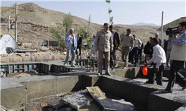 بازسازی مناطق زلزله زده
