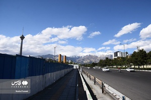آسمان ابری تهران
