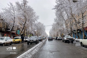 برف در «خوی»