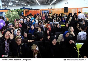 مراسم روز دختر در نمایشگاه نشریات خانوادگی حجاب