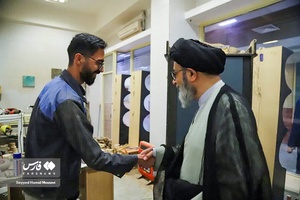 دیدار نوروزی امام جمعه تبریز با کارکنان دستگاه های خدمت رسان در تعطیلات نوروزی