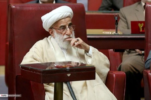 حضور آیت الله احمد جنتی در مراسم گرامیداشت سالروز تاسیس شورای نگهبان