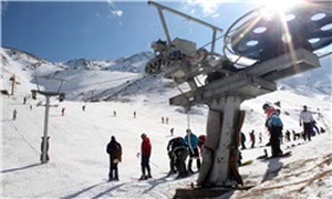 پیست اسکی تاریک دره همدان