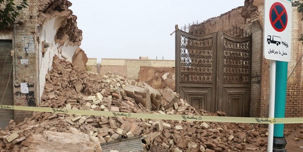 خسارت سیل در یزد