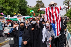 راهپیمایی روز قدس ۱۴۰1 در شیراز