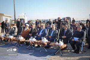 آیین بهره‌برداری از تصفیه‌خانه فاضلاب دامغان با حضور وزیر نیرو