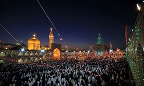 صحن حرم امام رضا علیه السلام