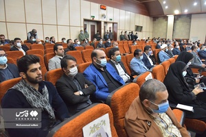 حضور ورزشکاران  در آیین تکریم و معارفه استاندار مازندران