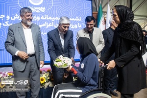 تقدیر از ورزشکاران کاروان پارا المپیک