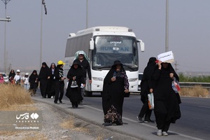 راهپیمایی جاماندگان اربعین در «گچساران»
