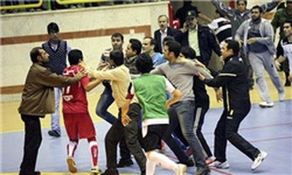 درگیری فوتسال