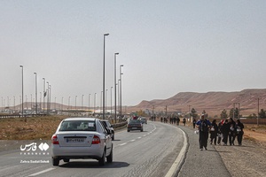 زائران پیاده امام رضا (ع) 