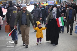 راهپیمایی ۲۲ بهمن ۱۴۰۱ در سنندج