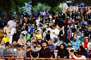 جشن میلاد امام حسن مجتبی (ع) در صحن مسجد جامع خرمشهر