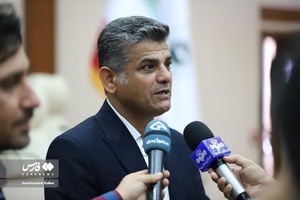 مهدی تاج در مجمع انتخابات هیات فوتبال مازندران و کلنگ زنی ساختمان هیات