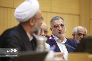 علیرضا زاکانی شهردار تهران در دیدار با رئیس دیوان عدالت اداری