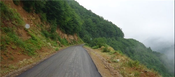 آسفالت راه روستایی گیلان