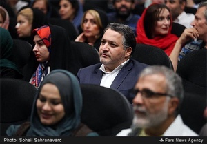 علیرضا تابش مدیرعامل بنیاد سینمایی فارابی در اکران خصوصی فیلم سینمایی«هیهات»