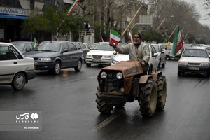 مراسم راهپیمایی خودرویی و موتوری یوم الله 22 بهمن گرگان
