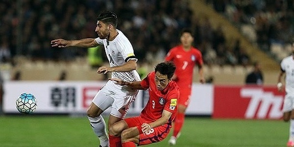 ایران و کره جنوبی، تیم ملی ایران و کره جنوبی