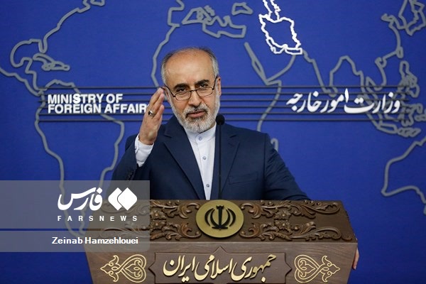  ناصر کنعانی سخنگوی وزارت امور خارجه درنشست خبری