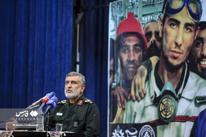 سخنرانی سردار امیرعلی حاجی‌زاده فرمانده نیروی هوافضای سپاه در دانشگاه علم و صنعت
