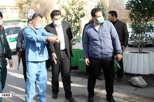 بازسازی صحنه قتل دادگستری