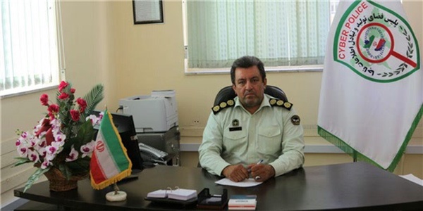 علی کریمی رئیس پلیس فتای استان کرمانشاه