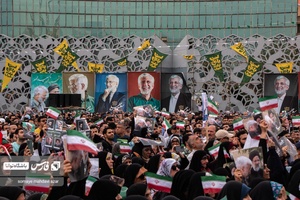 اجتماع مردمی حامیان «سعید جلیلی» در میدان آیینی امام حسین (ع)