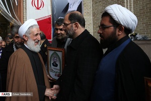 حجت الاسلام کاظم صدیقی امام جمعه موقت تهران در مراسم بزرگداشت شهیدان حافظ امنیت در مدرسه عالی شهید مطهری  /6  اسفند 96
