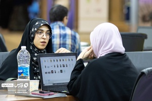 فعالیت خبرنگاران حاضر در بیست و چهارمین دوره نمایشگاه رسانه های ایران
