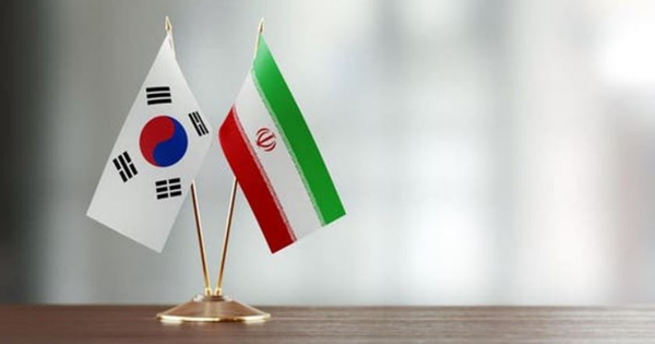  پرچم ایران  کره 