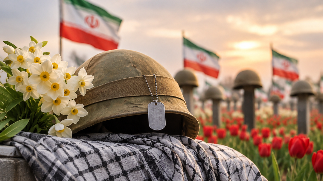 گلستان به‌احترام شهدا، برمی‌خیزد