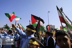 حماسه حضور خراسان‌جنوبی‌ها در راهپیمایی 13 آبان