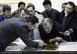 بازدید احمد مسجد جامعی رئیس شورای اسلامی شهر تهران از کارگاه مرمت اسناد تاریخی 