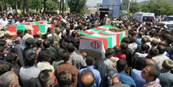 پیکر شهدای مریوان