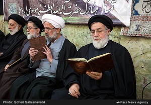 حجت الاسلام شهیدی در مراسم ختم آیت‌الله موسوی اردبیلی