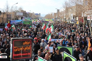 راهپیمایی سالگرد پیروزی انقلاب اسلامی در قوچان و کاشمر 