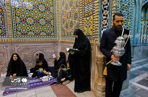 شب 19 ماه مبارک رمضان در حرم حضرت معصومه(س)