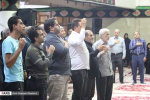 برگزاری مراسم بزرگداشت شهدای حادثه منا در کرج