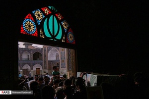  تشییع پیکر ۲ شهید مدافع حرم در قم