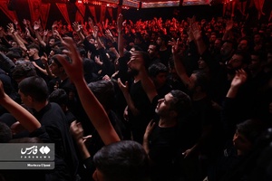 عزاداری شب پنجم محرم در هیئت ثارالله زنجان