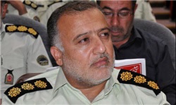 ابراهیمی سرپرست فرمانده انتظامی جیرفت