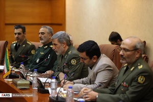 مراسم استقبال از«وزیر دفاع سوریه»