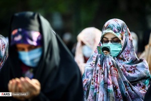  اقامه نماز عید سعید فطر 1400 در دانشگاه تهران