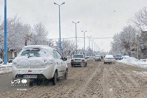 برف در «خوی»