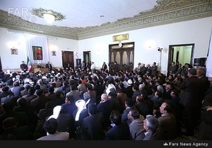 دیدار مردم کرمان با رئیس مجمع تشخیص مصلحت نظام