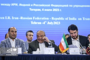 سخنرانی مهدی صفری معاون دیپلماسی اقتصادی وزارت امور خارجه در نشست توسعه کریدور حمل و نقل بین المللی شمال-جنوب